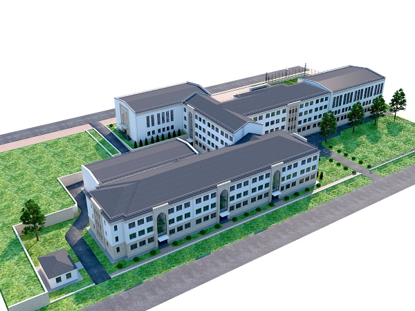 Shusha 8 District 1 Aerial View